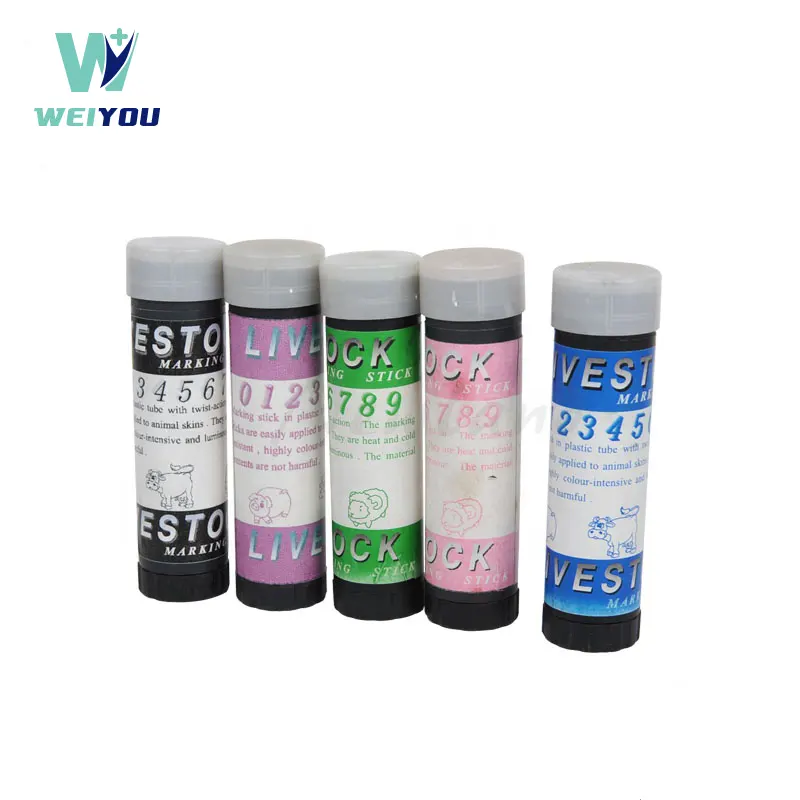 2Pcs Veterinary Marking Crayons