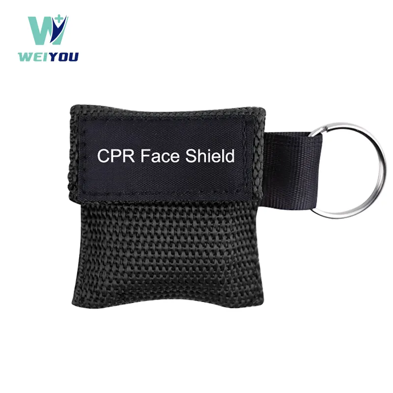 CPR Mask na May Key Chain