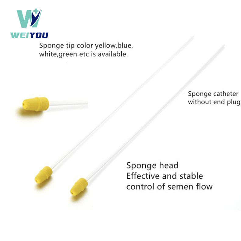 Disposable Small Sponge Catheter na Walang End Plug