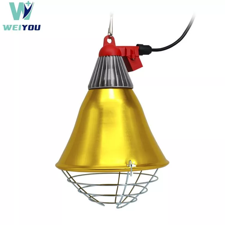 Gold Aluminum Waterproof Heat Lampshelf