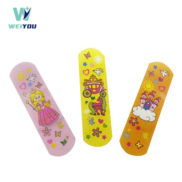 Iba't ibang Sukat na Waterproof Cartoon Wound Plaster