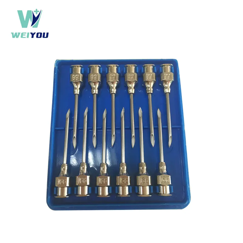 Veterinary Copper Rectangle Hub Needle